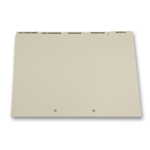 Filing & stationery - FSI custom printed dividers sets 
