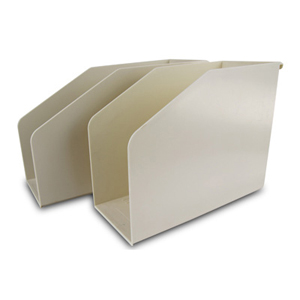 Filing & storage - plastic file support box 12.5cm A4