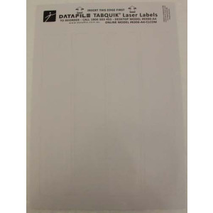 6306-A4 : TabQuik 4-up, A4 sheet, full size end tab label